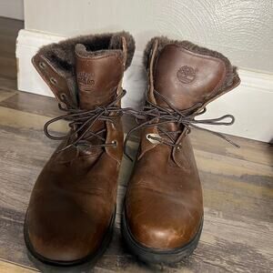 Brown Boots Furr | Combat Boots | Timberlands|Womens Boots